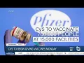 CVS Pharmacy will begin giving COVID-19 vaccines on Monday in California