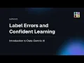 MIT DCAI Lecture 2 Label Errors and Confident Learning