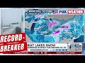 Lake Effect Snow Breaks Records In Syracuse New York As More Is Set To Slam The Great Lakes