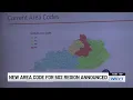 New area code for 502 region announced