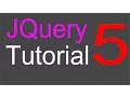 JQuery Tutorial for Beginners - 5