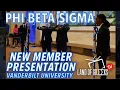 They Took Over the Yard Phi Beta Sigma at Vanderbilt University - Spring 2025 Probate