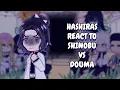 Hashiras React To Shinobu + Shinobu vs Douma || KNY || Gacha React