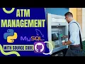 Python Projects Tkinter GUI Atm Management with Mysql Tutorial