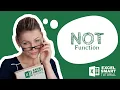 NOT Function Excel - Excel Smart Tutorial