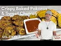 Download Lagu Knapperige gebakken pakoras en zoete tomatenchutney (veganistisch + gezond snackidee!) Olievrij