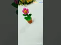 Download Lagu Diy clay flower pot #shorts video #short#viralvideo