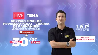 LIVE: REVISÃO DE PROCESSO PENAL PARA GUARDA MUNICIPAL DE PARNAMIRIM