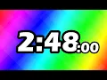 2 Minutes and 48 Second TIMER Countdown