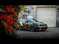 Widebody Scatpack Charger with Young Dolph camo wrap installed by Cal Customz