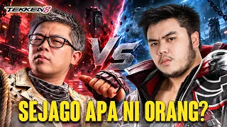 KATANYA MUSUH FOODVLOGGER INI JAGO TEKKEN?? @okemudin  - Tekken 8