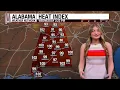 Alabama Weather Network Afternoon Forecast Wednesday 26