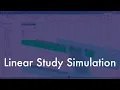 Linear Study Simulation in Solid Edge