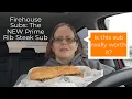 Firehouse Subs NEW Prime Rib Steak Sub Review