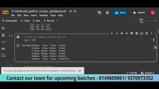 NumPy Tutorial for Beginners Part 2 Python for Data Analytics Data Science
