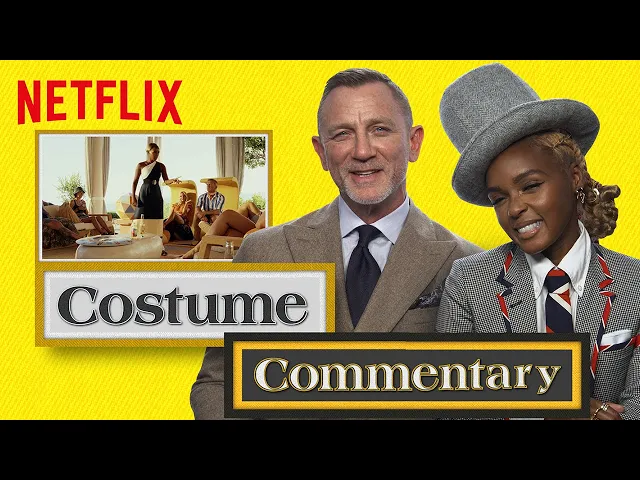 Glass Onion Cast Daniel Craig & Janelle Monáe Break Down their Looks