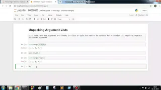 Python 024 Unpacking Argument Lists