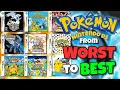 Ranking EVERY Pokemon on the DS