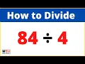 84 divided by 4 84 4 Long Division