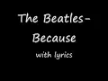 The Beatles- Because