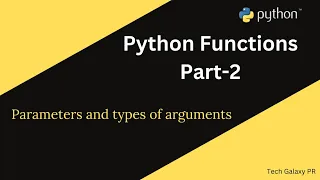 Python function arguments Args and Kwargs in Python Tamil Tech galaxy