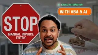 Stop Manual Data Entry Extract Data from ANY Invoice PDF or Image with Excel VBA Gemini AI