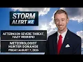Severe threat Friday afternoon hazy weekend