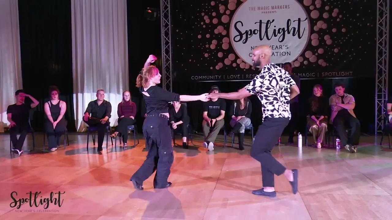 Spotlight New Year's Celebration 2023 Open Strictly Swing Oscar Hampton & Katie Smiley