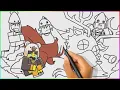 The DEER MONSTER DIES 99 Nights in the Forest New Coloring to Color Roblox Characters