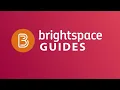 Brightspace - Submitting Assignments