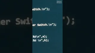 Nested switch case statement in C Programming