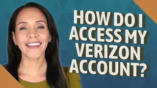How do I access my Verizon account