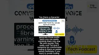 Learn English Google Text-to-Speech for Free with Python gTTS Split Long Text Merge MP3