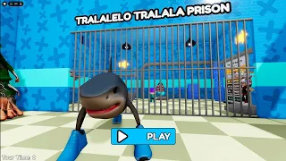 TRALALERO TRALALA'S PRISON RUN! (Obby) Roblox Full Gameplay Walkthrough 4k