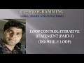 DO WHILE LOOP IN C SYNTAX FLOWCHART EXAMPLES