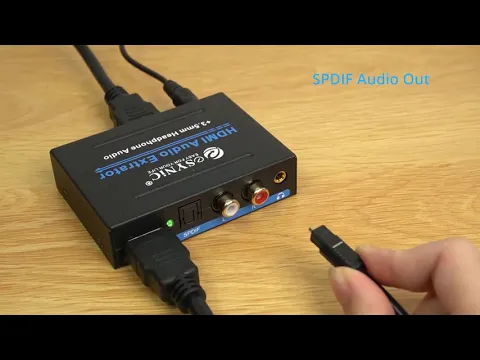 Download MP3 [eSynic] HDMI Audio Extractor HDMI to HDMI 1080P