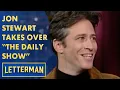 Jon Stewart Is Excited To Take Over The Daily Show Letterman