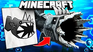 I Turned YOUR Drawings into Minecraft Mobs