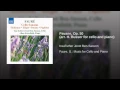 Pavane, Op. 50 (arr. H. Busser for cello and piano)