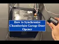 Chamberlain garage door opener Easy programming Amazon
