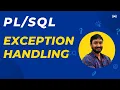 PL SQL Tutorial PL SQL Exception Handling Tutorial for Beginners in Hindi