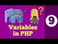 9-Variables in PHP Variables syntax Rules with example in hindi
