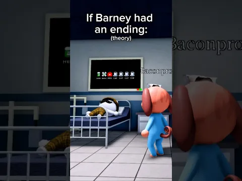If Barney has an ending 🧐 #roblox #animalhospital