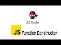 038 JavaScript Function Constructor JS Dojo Myanmar Version