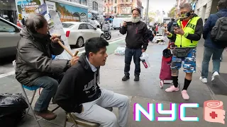 New York City s most PAINFUL street massage Acupressure is no joke