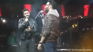 تامر حسني وأدهم سليمان   بتغيب                                 دندنها