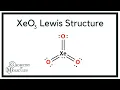 XeO3 Lewis Structure Xenon Trioxide