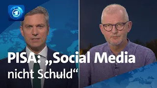PISA-Studie: Tiefstwert für Deutschland – Bildungsforscher über Gründe | tagesthemen-Interview
