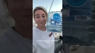 Day 43 of living on a sailboat. Time to bring out the 💪🏼 #sailboatlife #dayinthelife