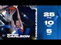Branden Carlson Records 25 PTS 10 REB Double-Double In Win Over Legends